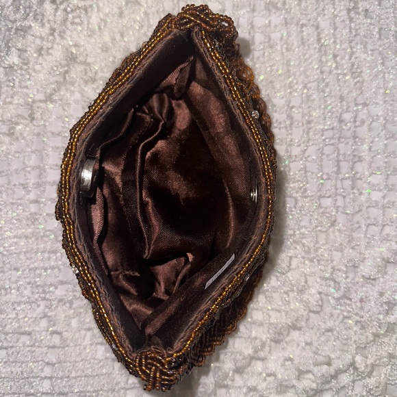 Vintage Beaded Brown Mini Bag - Picture 5 of 5